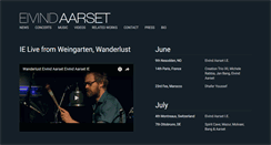 Desktop Screenshot of eivindaarset.com