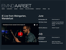 Tablet Screenshot of eivindaarset.com